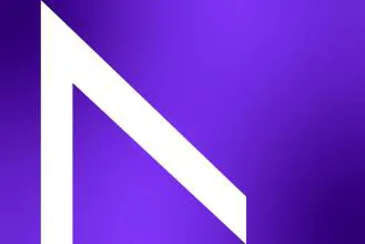 purple-background-with-white-abstract-shape